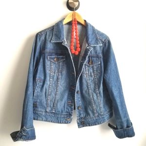 JCP Denim Jean Jacket XL